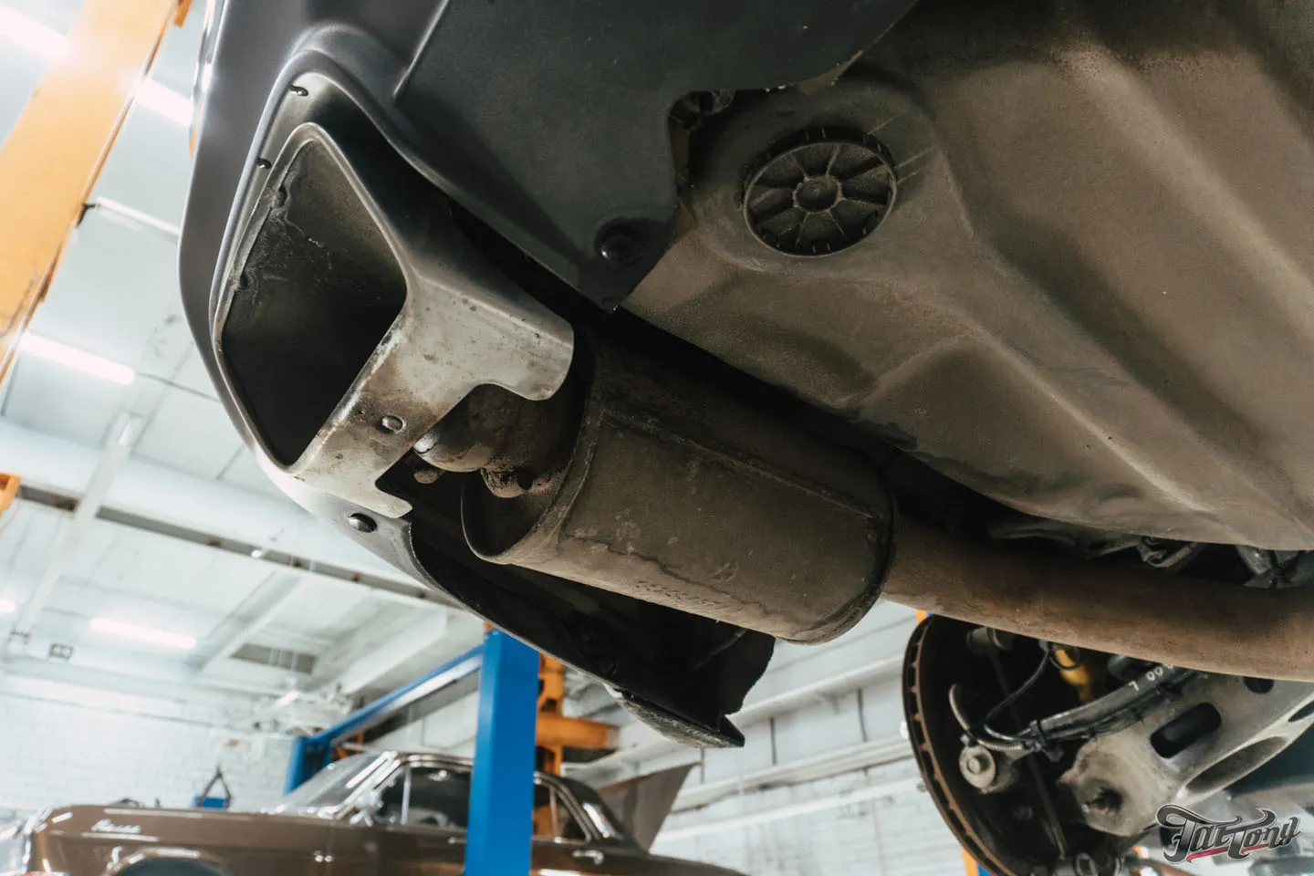 Построили новый выхлоп на Dodge Challenger Scat Pack с мощным звуком